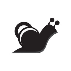 snail gym logo design icon illustration.