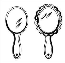 Handheld Mirror Icon M_2309001 © Ajay Shrivastava