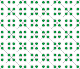 Seamless geometric ornamental vector pattern. Abstract background