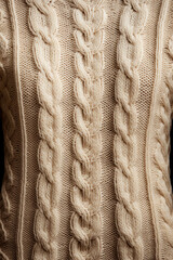 Sweater Texture Top View Various Knitting Patterns Created Using Artificial Intelligence