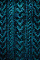 Sweater Texture Top View Various Knitting Patterns Created Using Artificial Intelligence