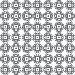 Seamless vector pattern in geometric ornamental styleใ