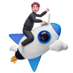 Workly - Startup & Work Environment 3D Illustration Pack
