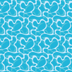 Water Texture pattern abstract geometric pattern background, wavy shapes, fabric texture
