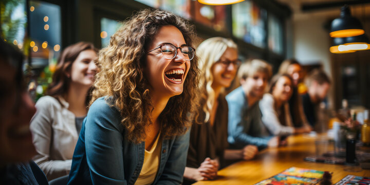 Inspirational diverse women in vibrant blazers, brainstorming at a bright office whiteboard, embodying corporate success and teamwork spirit.