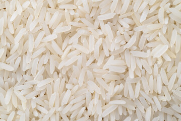 Thai Jasmine rice seed texture background, Organic rice, Healthy food ingredient