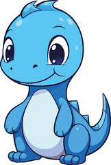 Cute Cartoon Dinosaur