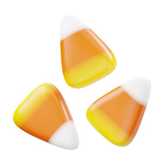 Candy Corn 3D Icon