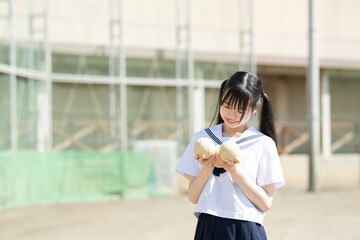 中学校の運動部の女子マネージャー