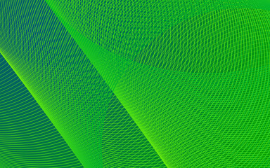 Prline gradient green, background wave pattern  line, for sales presentation, business and backdrop