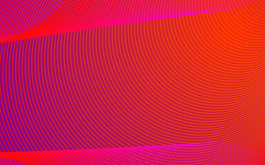 modern color gradient orange and magenta, pattern line wave background for banner and template presentation 