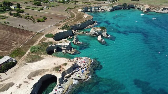 video col drone di santa maria di leuca