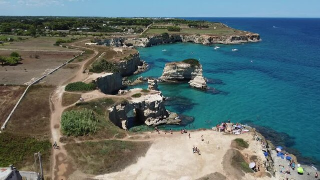 video col drone di santa maria di leuca
