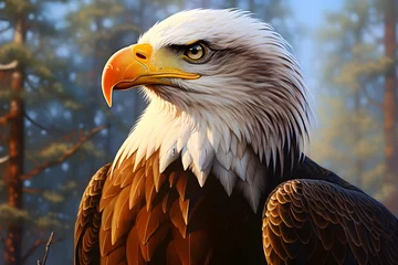 Foto auf Acrylglas eagle © GechAI