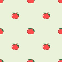 apple background seamless pattern