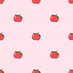 seamless pattern with apples