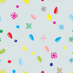 Quiet Patern. Beautiful background. Colors of rainbow. Watercolor paint. Holiday, Christmas. Suitable for cover design, invitation, flyer, poster, wallpaper, fabric, packaging, design.