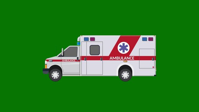 ambulance car illustration