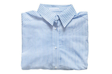 Folded shirt isolated