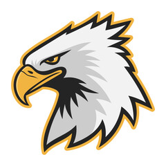 eagle mascot esport vector logo