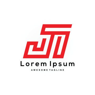 JTI letter logo design