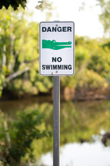 Crocodile warning