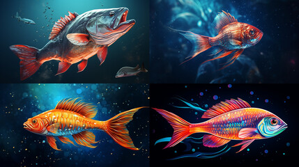 goldfish in aquarium