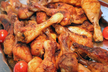 grilled chicken legs