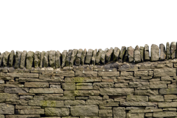 Dry stone wall in the Peak District National Park