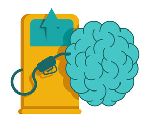 Brain boost - brain as the space ship