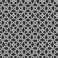 Celtic style pattern seamless. Vector illustration
