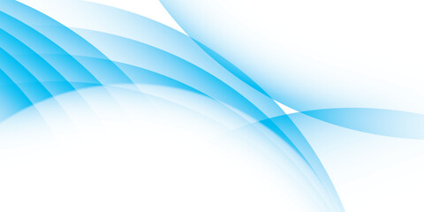 Abstract geometric white and blue color background with round shape. Vector illustration.