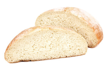 Fresh homemade crisp bread. French bread. Bread at leaven, isola