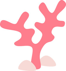 Obraz premium Sea Coral Icon