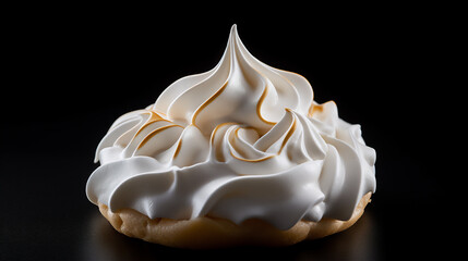 meringue on a cake
