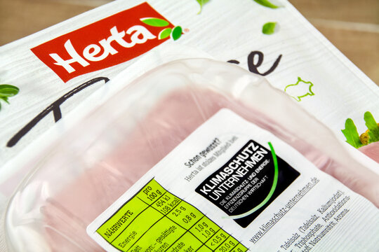 Herta Finesse Schinken gegart und Klimaschutz Unternehmen