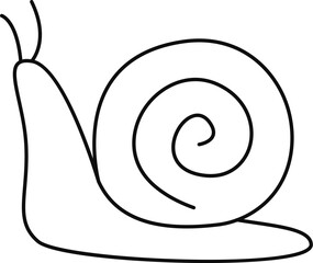 Snail Animal Lined