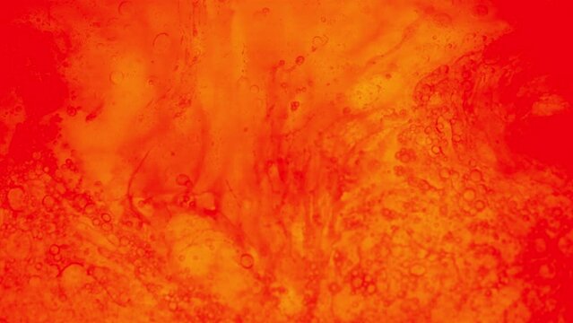 Lava texture flowing in slow motion