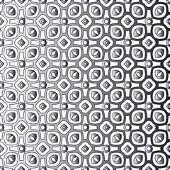 Black and white pattern. Repeat pattern. Abstract background. Patterns with monochrome gradient.Wallpaper for textile design,  on wall paper, wrapping paper, fabrics and home decor. 