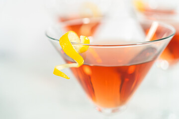 Cosmopolitan cocktail