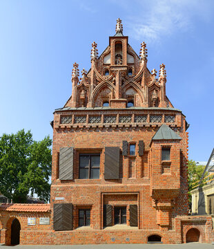 House of Perkunas &ndash; House of Thunder, is one the most precious buildings of late Gothic in Lithuania, Kaunas