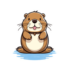 Beaver, PNG For Tshirt