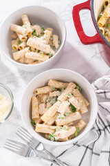 Chicken alfredo pasta