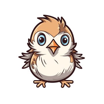 Sparrow , PNG For Tshirt