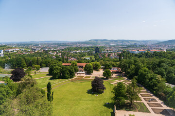 Nature Park and Garden; Höhenpark Killesberg in Stuttgart