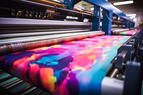 Business machine printer technology graphic equipment design industrial ink print