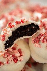 Peppermint White Chocolate Cookies