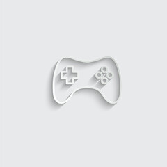 controller icon computer game icon vector 