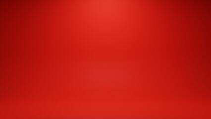 red background