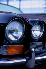 Classic Car Detail Vintage Oldtimer Close Up